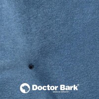 Doctor Bark® orthopädisches Hundebett Nest RUND - Königsblau - S 40 x 35cm