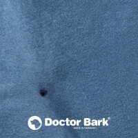 Doctor Bark® orthopädisches Hundebett Nest RUND - Königsblau - L 60 x 50cm