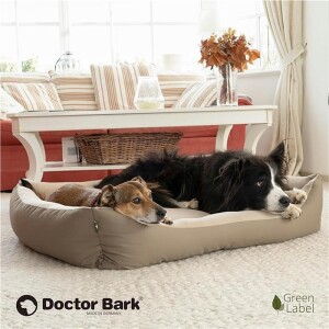 Doctor Bark® ergonomisches Hundebett GreenLabel -...