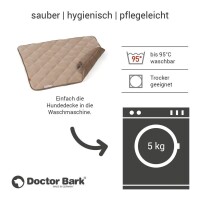 Doctor Bark® Hundesteppdecke Fleece - waschbar bei 95°C