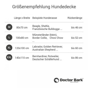 Doctor Bark® Hunde-Wendesteppdecke - Caramel-Moosgrün - XL 120 x 100cm