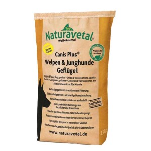 Naturavetal® Welpen & Junghunde kleinere Pellets 15kg