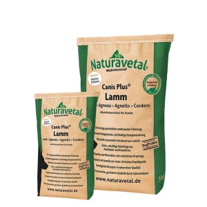 Naturavetal® Canis Plus LAMM Hundetrockenfutter -...