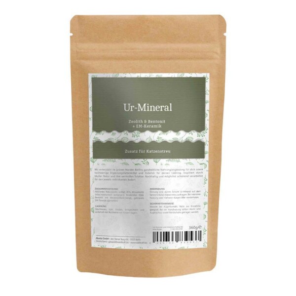 Waldkraft® Ur-Mineral Zeolith & Bentonit + EM-Keramik 360g - Nachfüllbeutel